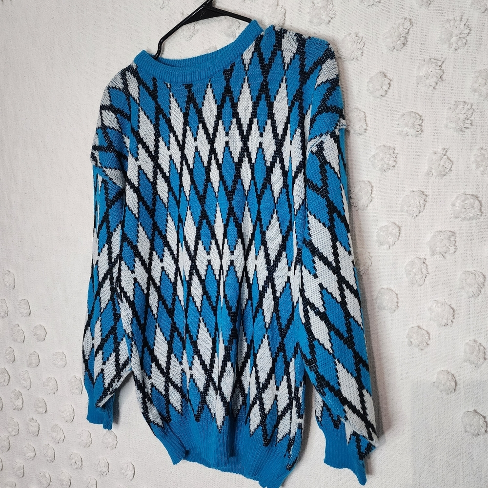 Vintage Argyle Sweater